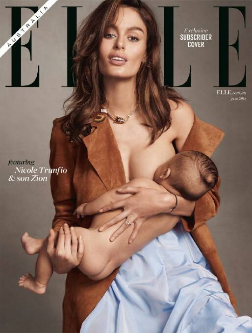 Model Nicole Trunfio gives birth to baby girl