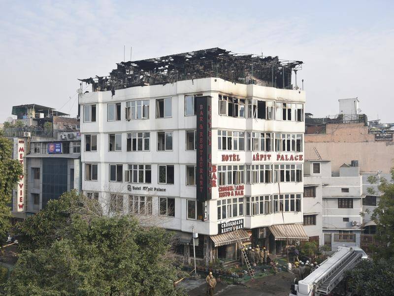 Police say most of the deaths at the Arpit Palace hotel were caused by suffocation.