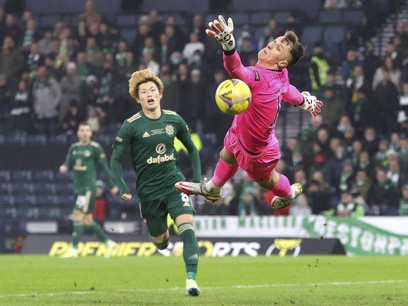 Matchwinner Kyogo Furuhashi's double against Hibs earned Ange Postecoglou his first Celtic trophy.