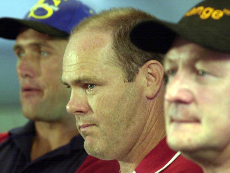 Tony Lockett, Rodney Eade and Kevin Sheedy were central figures of the epic 1996 preliminary final. (Dean Lewins/AAP PHOTOS)