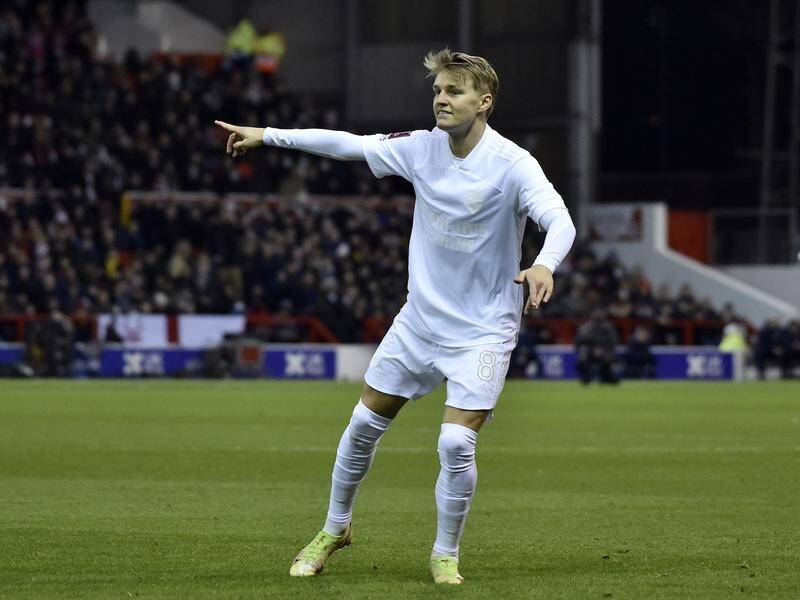 Arsenal want the Spurs derby postponed with players like COVID-positive Martin Odegaard unavailable.