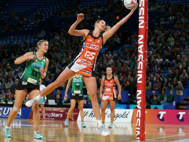 A timing error denied the Giants' Caitlin Bassett a chance to win the game against West Coast Fever.