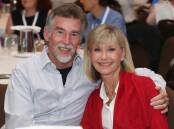 John Easterling has posted a moving tribute to his wife Olivia Newton-John, who died this week. (David Crosling/AAP PHOTOS)