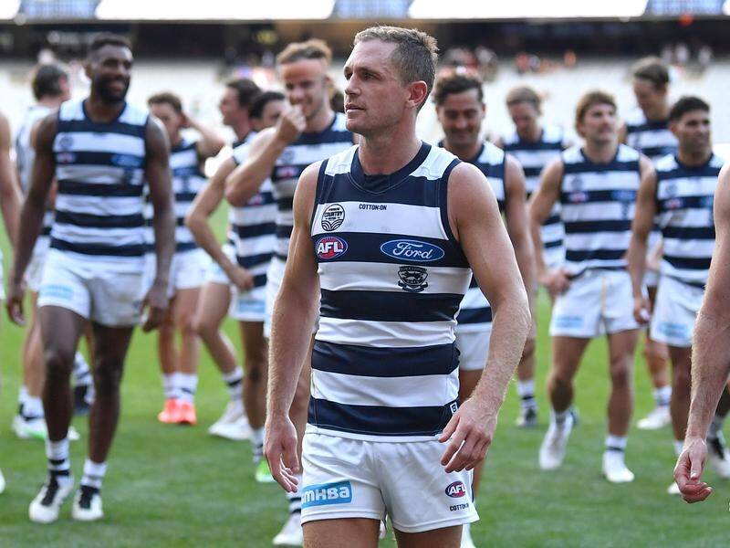 Joel Selwood will captain Geelong for a record-setting 227th AFL game when they face Collingwood.