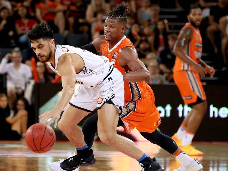 Melbourne United started strongly but stumbled in the second quarter of their NBL clash with Cairns.