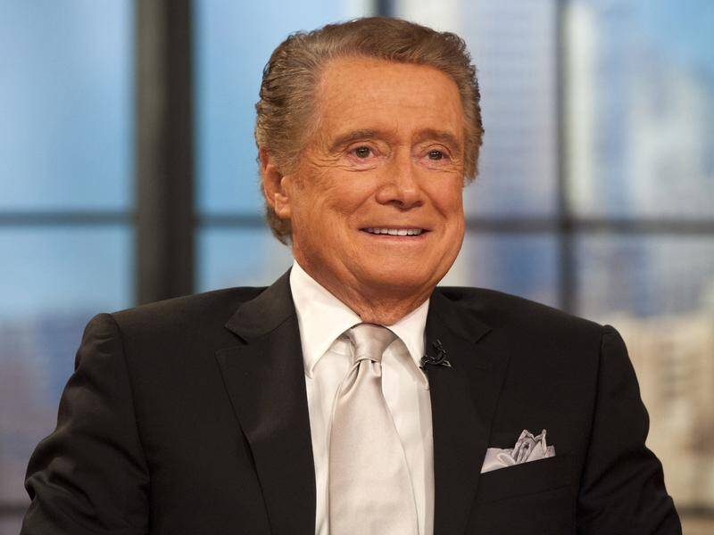 Regis Philbin logged more hours in front of the camera than anyone else in US television history.