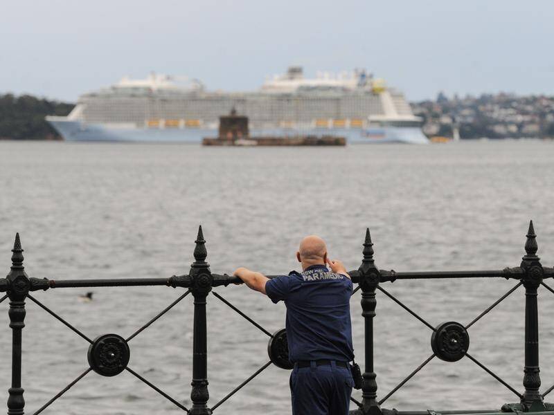 NSW Police has helped reprovision two cruise ships before they departed for their home ports.