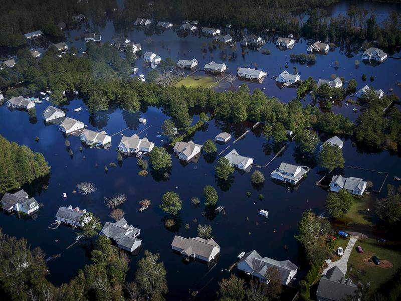 At least 40 deaths have been attributed to Hurricane Florence, with most of those in North Carolina.