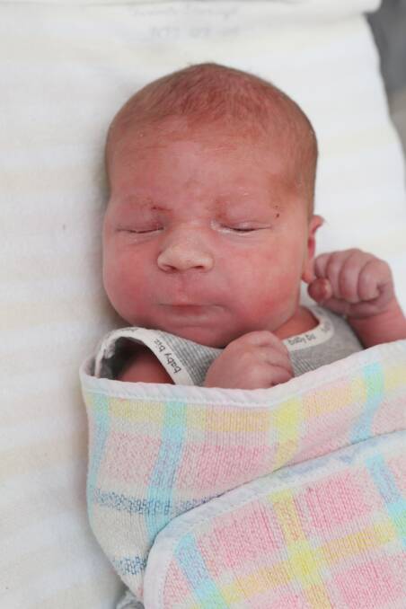 Spencer James Tappe are the names chosen by proud parents Kira-Lyn and Phillip Tappe. Spencer was born on January 22 and is the couple’s first child.