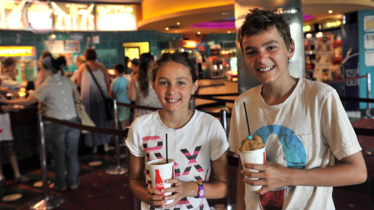 Ella, 11 and Tom Noble, 13. 

Picture: JODIE DONNELLAN 
