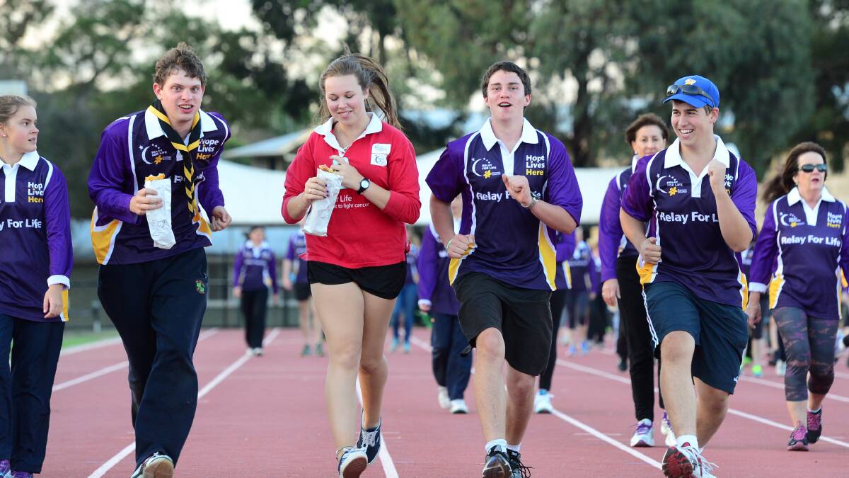 Quintin Murphy, Paige Gammon, Nathan Donegan and Thomas Williams.

Picture: JIM ALDERSEY