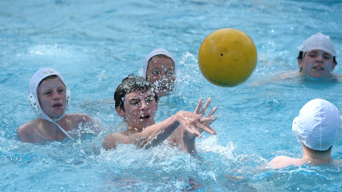 Fraser Millar competes in the 13/14 Water Polo.

Picture: JIM ALDERSEY