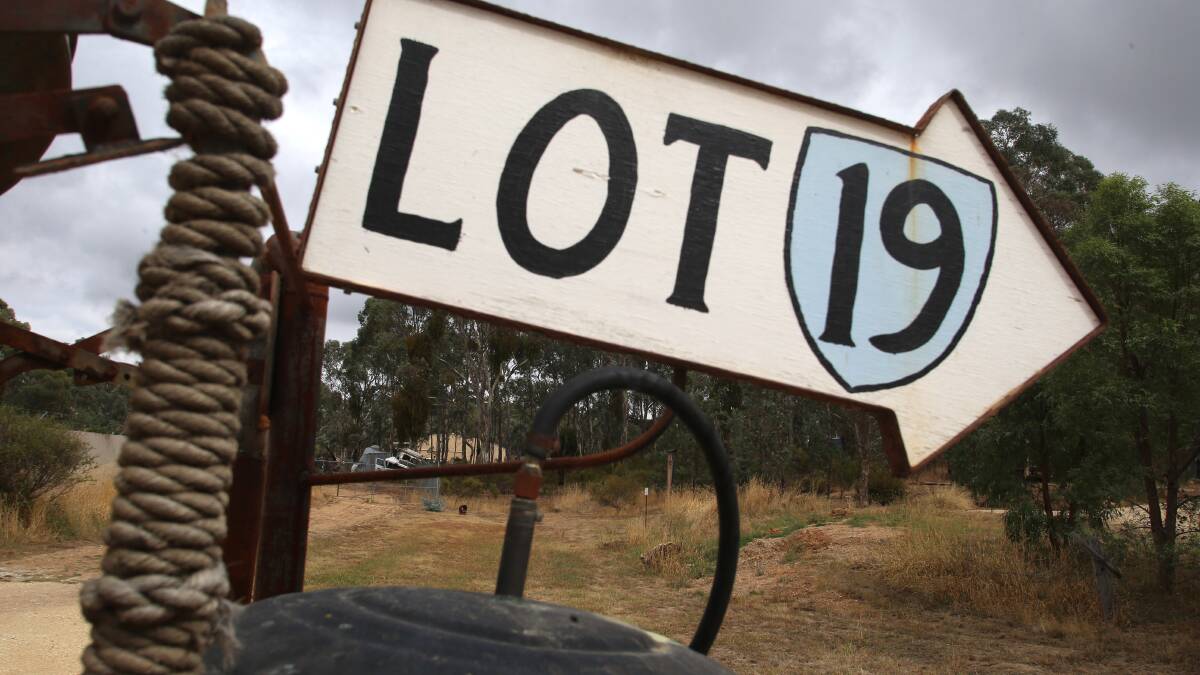 Lot 19 in Castlemaine.

Picture: PETER WEAVING