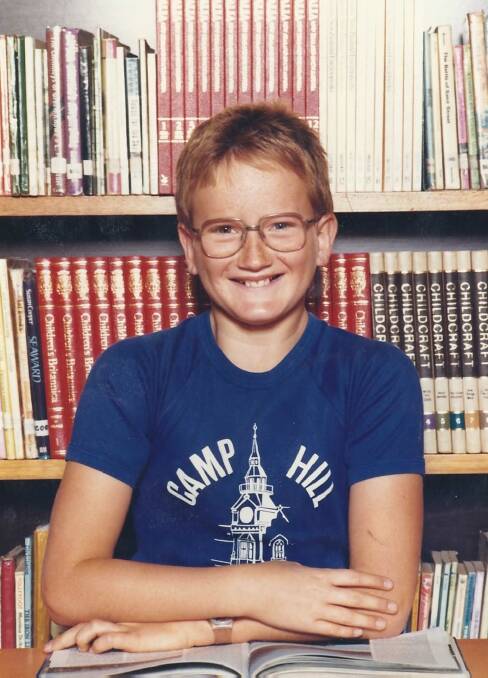 EARLY  YEARS: Broughton Snell in his primary school days in Bendigo. Picture: CONTRIBUTED