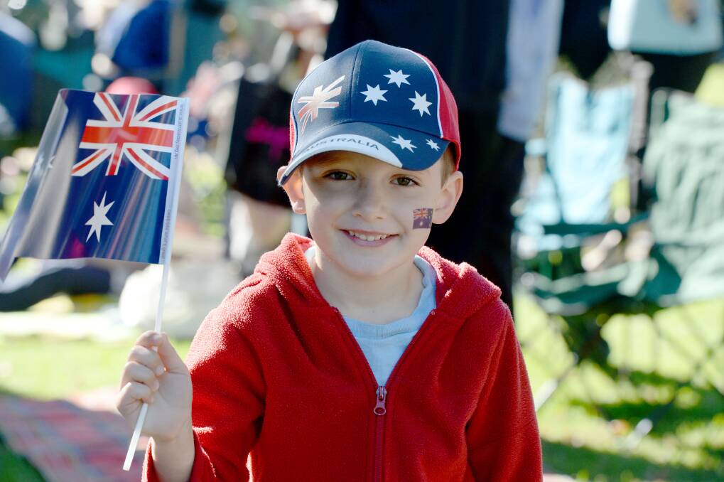 Australia Day celebrations in Eaglehawk. Picture: LIZ FLEMING