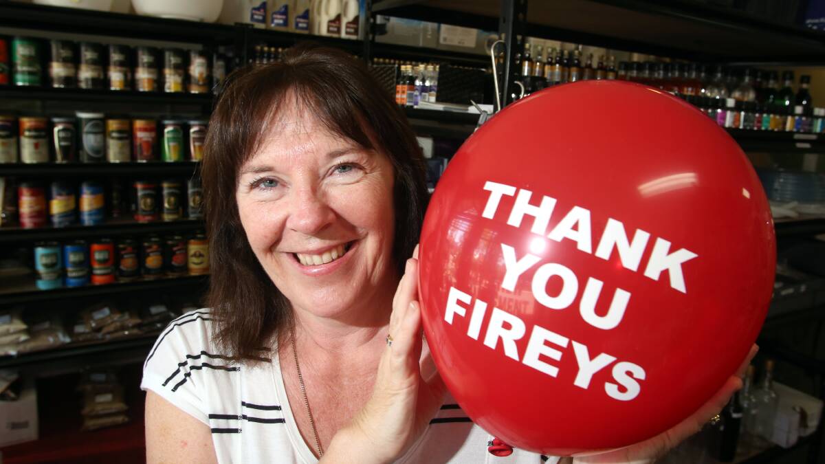 Today is also Red Balloon Day, where the community thanks the work that CFA does. 