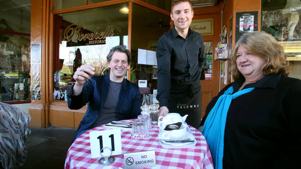 PREPARED: Borchelli Ristorante has banned smoking already in its outdoor areas. Picture: PETER WEAVING