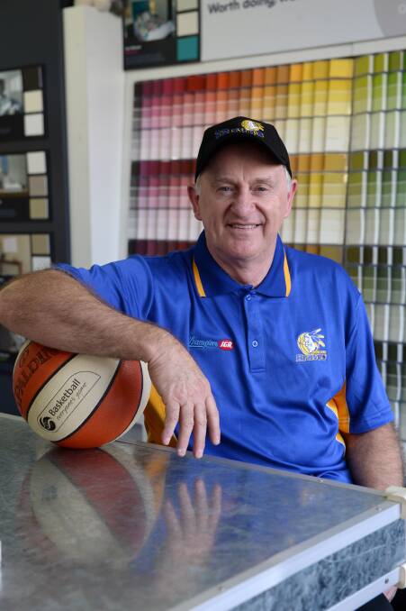 CHALLENGE: Long-time basketball coach Bernie Harrower. Picture: JIM ALDERSEY
