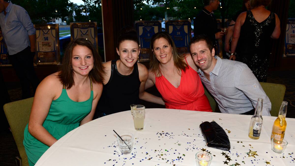 Kelsey Griffin, Elyse Penaluna, Erin Ross and Adrian Campbell. 