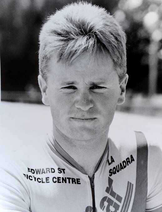 GREAT TALENT: Bendigo's Bernie O'Dea won the Golden Mile in 1987 and starred at many track carnivals on his home track. 