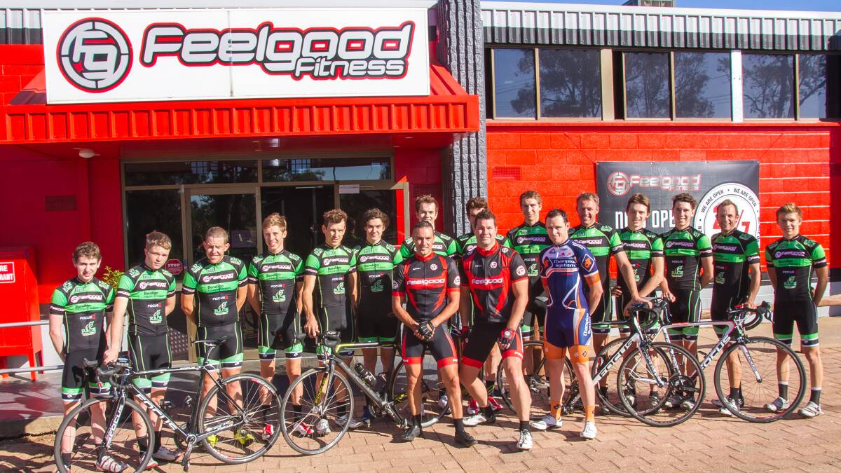 ROLLING ON: Regional Academy of Cycling Excellence, powered by Feelgood Fitenss, will be represented in this weekend's Tour of South West in and around Warrnambool. Picture: CONTRIBUTED 