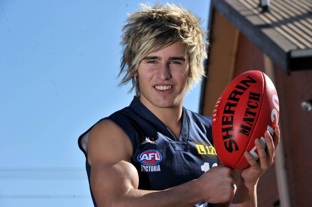 Kyneton's Ethan Foreman tackled a variety of roles with the Bendigo Pioneers in the 2011 season. 