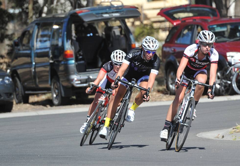 RACING: Action from this year's round of the Women's Grand Prix cycling series raced at Mayfair Park in East Bendigo. 