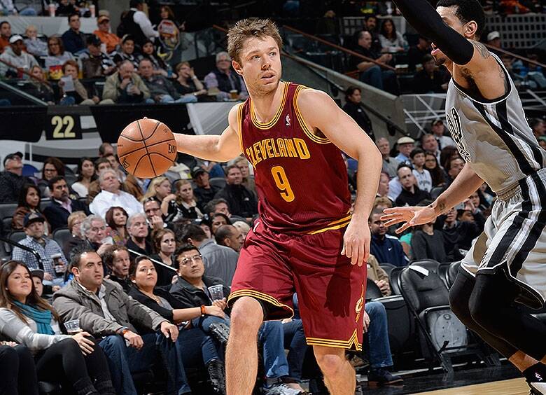ROOKIE: Maryborough's Matthew Dellavedova in action for Cleveland Cavaliers in the NBA. 