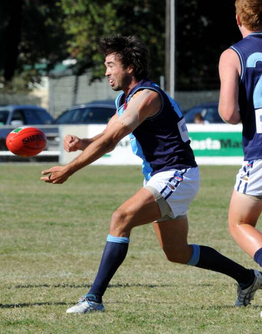 INCLUSION: Eaglehawk captain Luke Button is back for the Hawks.
