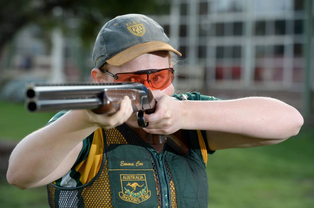 Commonwealth Games shooting representative Emma Cox. 