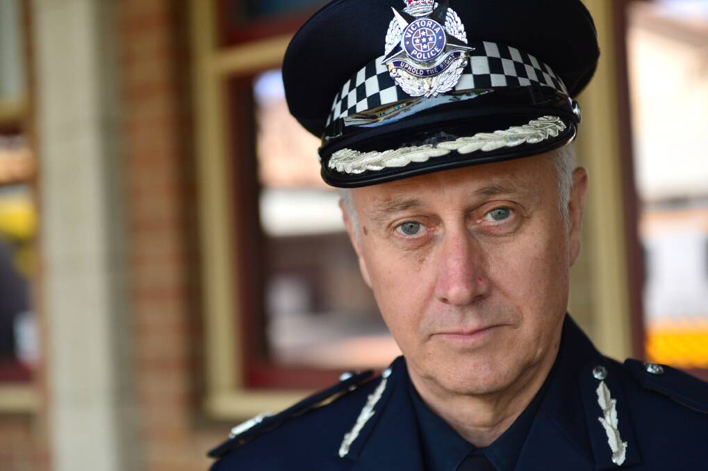 WARNING: Victoria Police assistant commissioner Jack Blayney said police will not tolerate racially-motivated crimes. Picture: JIM ALDERSEY