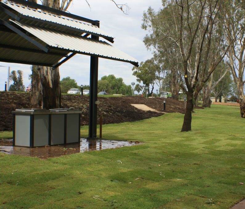 GREEN: The Bridgewater Caravan Park re-opens today. Picture: CONTRIBUTED