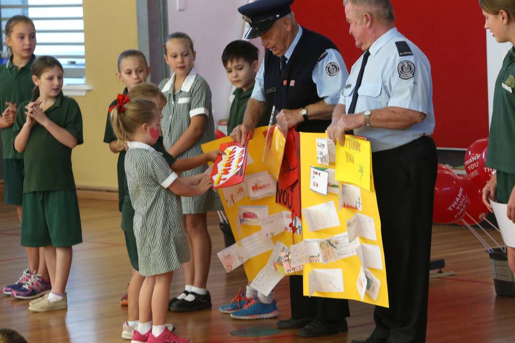Kangaroo Flat Primary School morning assembly. Picture: PETER WEAVING


