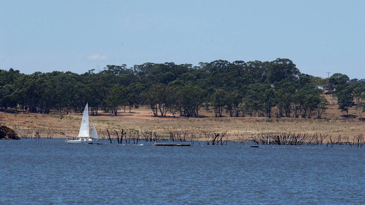 BUSY TIME: Swarms of people are expected to enjoy Lake Eppalock this Easter. 