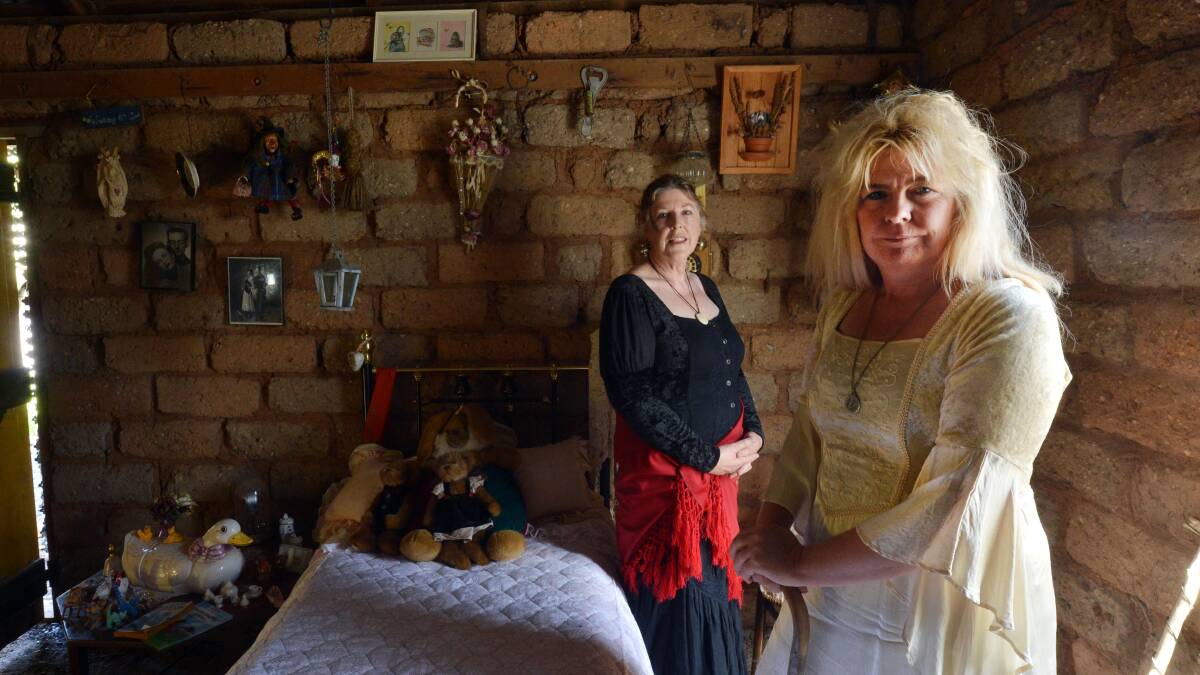 SPIRITUAL: White witches Jacquie Stallinga and Gaye Washington are fighting for what they believe in. Picture: Brendan McCarthy