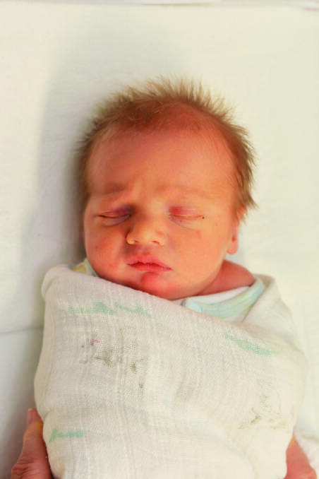 ROBERTS: Lisa and Michael Roberts, of Golden Square, are thrilled to announce the safe arrival of their son Tom Gregory Howard Roberts. Tom was born on February 23 at Bendigo Health. A brother for Harry, 7, Meagan, 5, and Ryan, 2.
