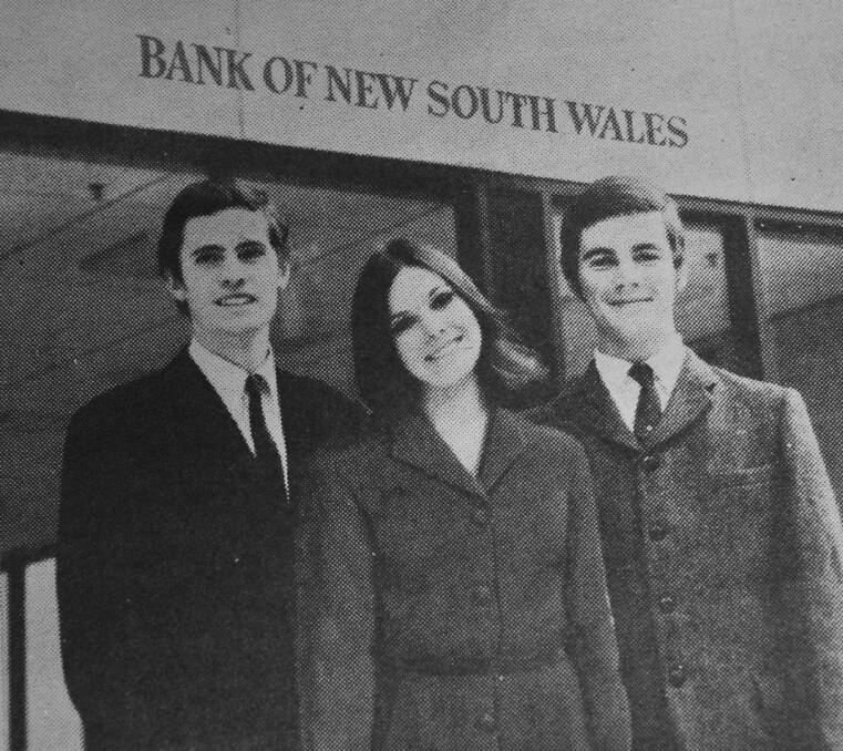 An ad for a career with the Wales bank… a young team going places it says.