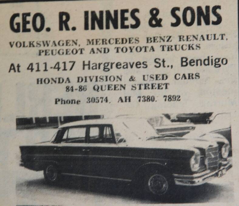 Car sales classified ad for a 1967 230S Mercedes Benz Saloon ~ a cool $4950