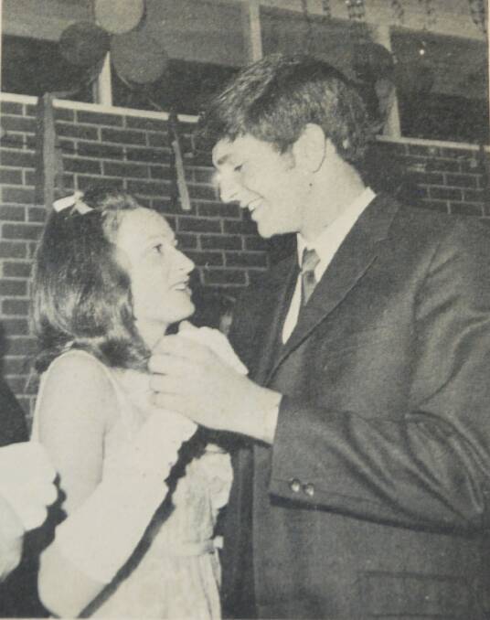 John and Jenny McGregor at St Jude's Dedication Ball 1969