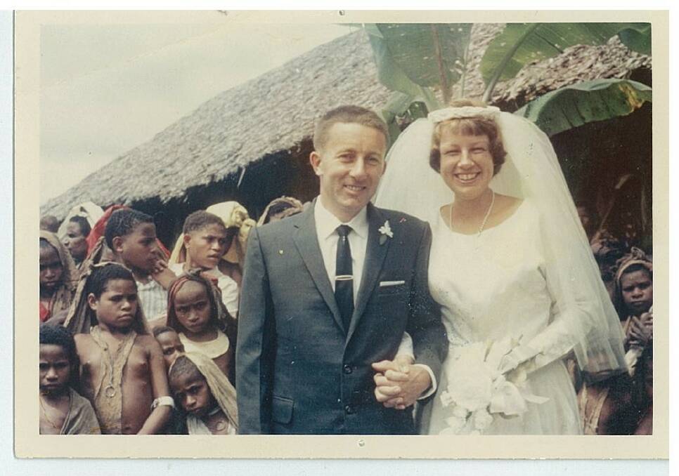 It was a romance conducted on the open 'party line' for New Zealand nurse Helen McConkey and Victorian schoolteacher Ken Macnaughtan who met during the 1960s in Papua New Guinea. 