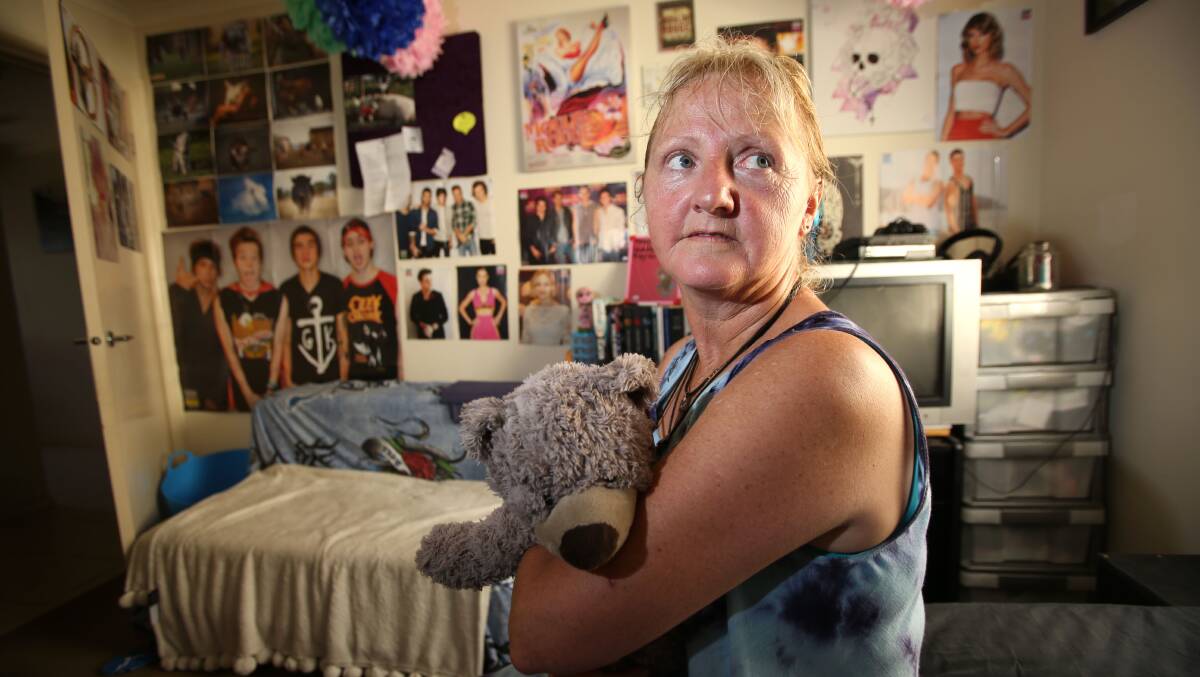 CARE: Bendigo foster carer Wendy Brittain in one of her foster children's bedrooms. Picture: GLENN DANIELS