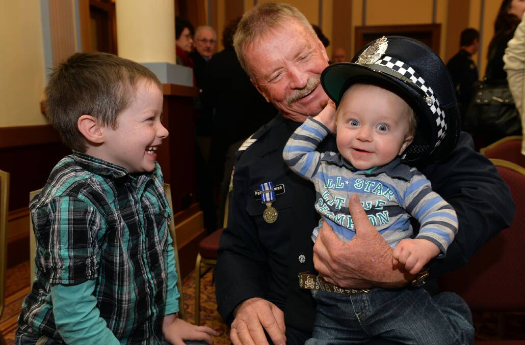 Sixty-three police were awarded with medals and awards at a ceremony at the Capital Theatre on July 22.