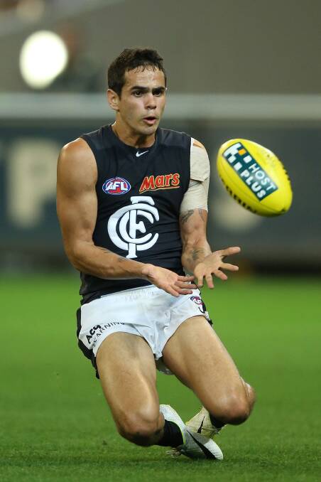 ONE TO WATCH: Carlton’s Jeff Garlett will play at the QEO on Sunday.