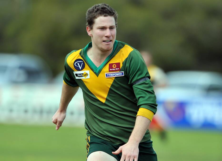 GOALKICKING MACHINE: Grant Weeks will line-up next year for Colbinabbin, where he last played in 2009.