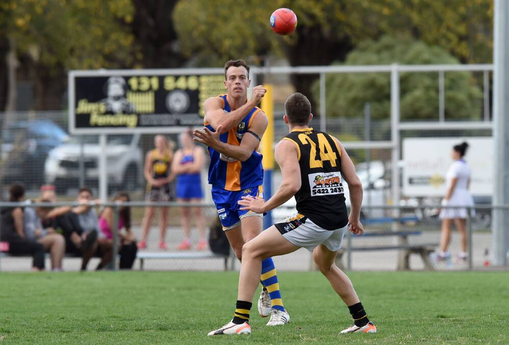 CHANGING TIMES: Golden Square recruit Ryan Herring is a five-point player, having played WAFL in the past three years.