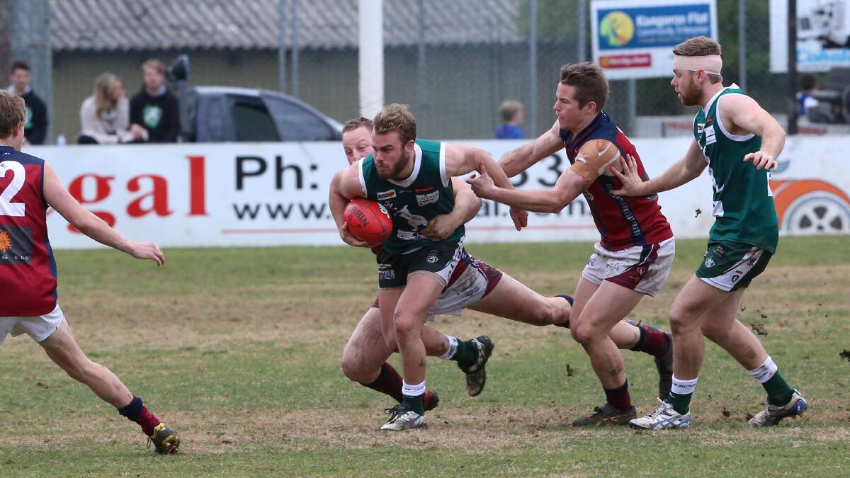 RETURNING ROO: Onballer Corey Greer has re-signed for a second season at Kangaroo Flat next year.