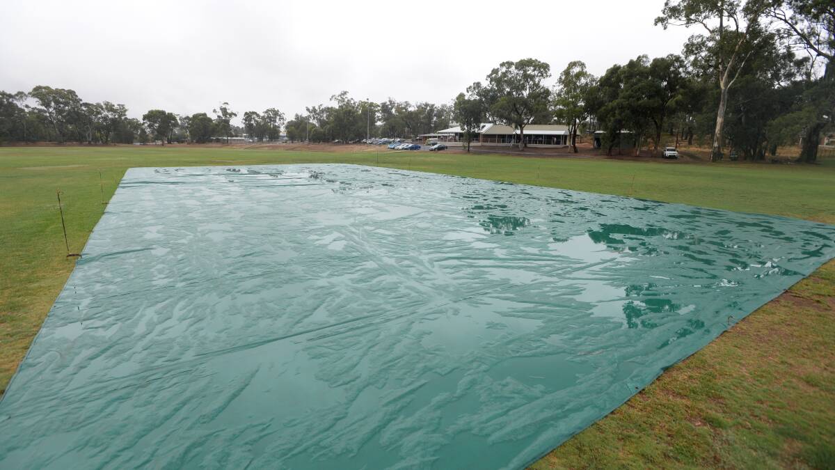 Covers on at Bell Oval
