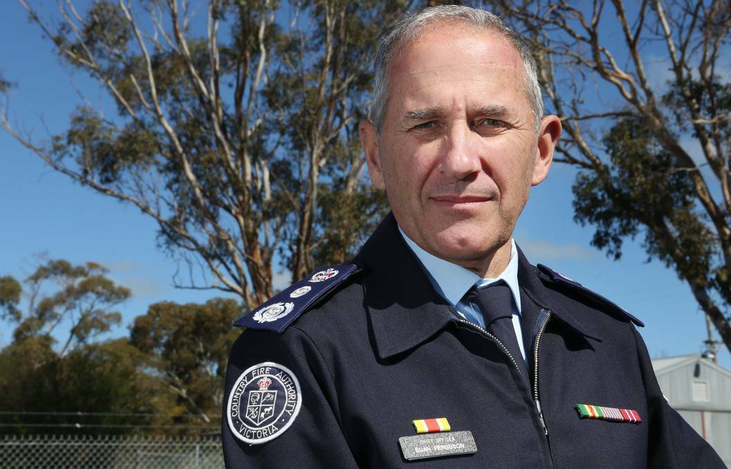 CFA Chief Officer Euan Ferguson. Picture: THE STANDARD