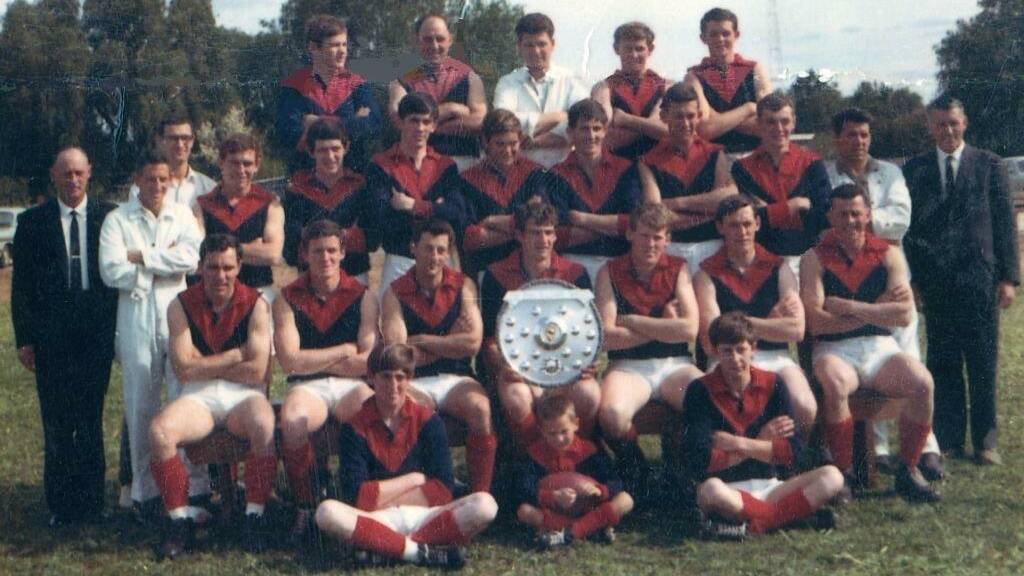 SENIOR SIDE: Wycheproof Narraport 1967 premiership team. Picture: CONTRIBUTED