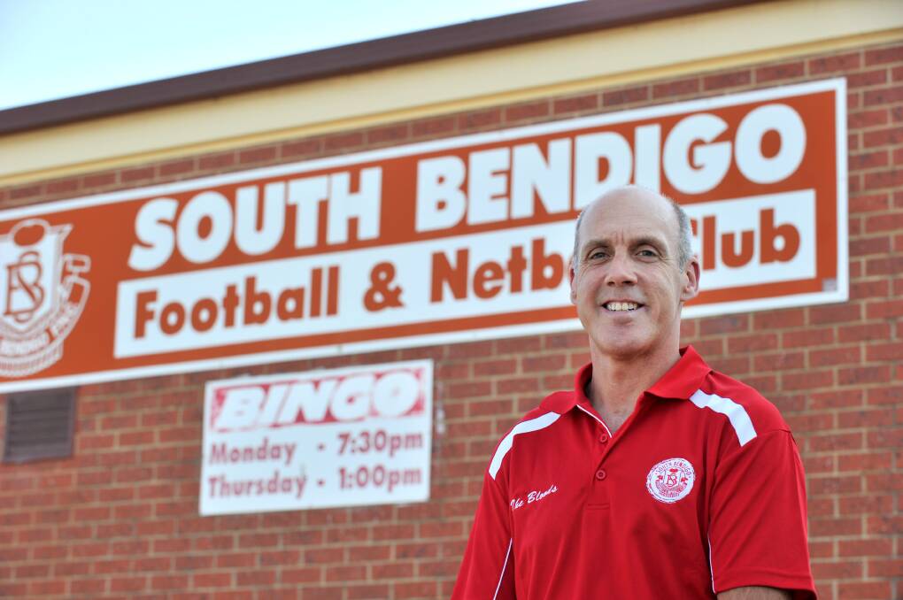 READY: South Bendigo's new president Rick Townsend.